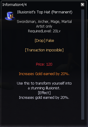 Illusionist's Top Hat recommendation