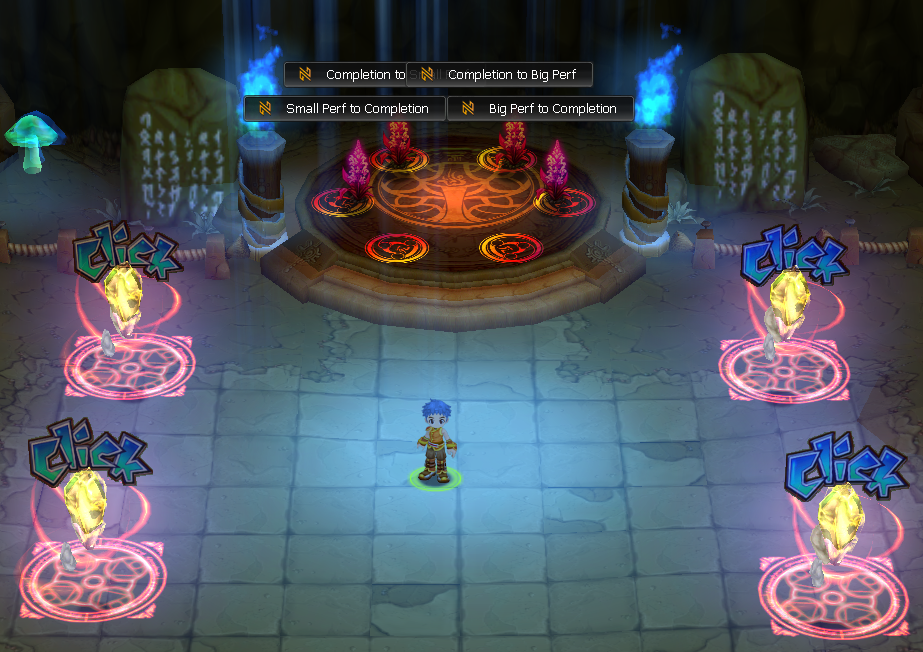 Perfection gems and SP upgrade materials