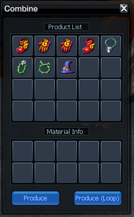 Additional Volcan crafting info